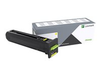 Lexmark - À rendement extrêmement élevé - jaune - original - cartouche de toner LCCP - pour Lexmark CX825de, CX825dte, CX825dtfe 82K0X40