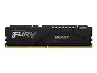 Kingston FURY Beast - DDR5 - module - 16 Go - DIMM 288 broches - 4800 MHz / PC5-38400 - CL38 - 1.1 V - mémoire sans tampon - on-die ECC KF548C38BB-16