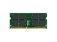 Kingston - DDR4 - module - 32 Go - SO DIMM 260 broches - 2933 MHz / PC4-23400 - CL21 - 1.2 V - mémoire sans tampon - non ECC KCP429SD8/32