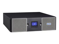 Eaton 9PX 2200i RT3U - Onduleur (montable sur rack / externe) - CA 200/208/220/230/240 V - 2200 Watt - 2200 VA - monophasé - RS-232, USB - connecteurs de sortie : 10 - PFC - 3U 9PX2200IRT3U