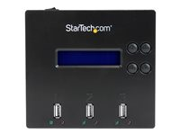 StarTech.com Duplicateur autonome de clés USB 1:2 - USB 2.0 - Copieur de lecteur flash USB 1 vers 2 avec fonction d'effacement - Duplicateur USB - 2 Baies - pour P/N: SVA5H2NEUA USBDUP12