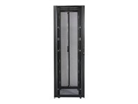 APC NetShelter SX Deep Enclosure Without Sides - Rack armoire - noir - 48U - 19" AR3157X609