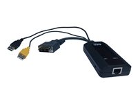 APC KVM 2G SERVER MODULE, DVI WITH VIRTUAL MEDIA AND CAC - Rallonge KVM - USB - Conformité TAA - pour P/N: KVM0108A, KVM0116A, KVM0216A, KVM1116P, KVM-BN001 KVM-DVIVMCAC