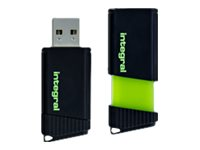 Integral Pulse - Clé USB - 128 Go - USB 2.0 - vert INFD128GBPULSEGR