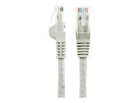 StarTech.com Câble Ethernet CAT6 2m - LSZH (Low Smoke Zero Halogen) - Cordon RJ45 UTP Anti-accrochage 10 GbE LAN - Câble Réseau Internet 650MHz 100W PoE - Gris - Snagless - 24AWG (N6LPATCH2MGR) - Cordon de raccordement - RJ-45 (M) pour RJ-45 (M) - 2 m - 6 mm - UTP - CAT 6 - sans crochet - gris N6LPATCH2MGR