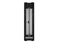 HPE 800mm x 1075mm G2 Enterprise Pallet Rack - Rack - Noir avec des touches d'argent - 42U - 19" P9K41A