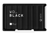 WD_BLACK D10 Game Drive for Xbox One WDBA5E0120HBK - Disque dur - 12 To - externe (portable) - USB 3.2 Gen 1 - 7200 tours/min - noir WDBA5E0120HBK-EESN