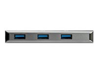 StarTech.com Hub USB-C 3 ports USB et lecteur de carte SD - 2x USB-A, 1x USB-C - 10 Gbps - Cable hote integre de 25 cm (HB31C3ASDMB) - Concentrateur (hub) - 1 x USB-C + 3 x USB 3.1 - de bureau - pour P/N: PEXUSB321C HB31C3ASDMB