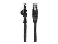 StarTech.com Câble Ethernet CAT6 7m - LSZH (Low Smoke Zero Halogen) - Cordon RJ45 UTP Anti-accrochage 10 GbE LAN - Câble Réseau Internet 650MHz 100W PoE - Noir - Snagless - 24AWG (N6LPATCH7MBK) - Cordon de raccordement - RJ-45 (M) pour RJ-45 (M) - 7 m - 6 mm - UTP - CAT 6 - sans crochet - noir N6LPATCH7MBK