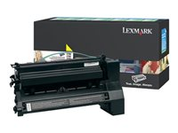 Lexmark - À rendement élevé - jaune - original - cartouche de toner LCCP - pour Lexmark C780dn, C780dtn, C780n, C782dn, C782dtn, C782n, X782e C780H2YG