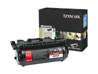 Lexmark - À rendement élevé - noir - original - cartouche de toner - pour Lexmark X642e, X644dte, X644e, X646dte, X646dtem, X646dtes, X646e, X646ef, X646em, X646es X644H21E