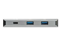 StarTech.com Hub USB-C a 4 ports avec PD 100 W - 3 ports USB-A, 1 port USB-C - 10 Gbps - Cable hote integre de 25 cm (HB31C3A1CPD3) - Concentrateur (hub) - 1 x USB-C + 3 x USB 3.1 - de bureau - pour P/N: PEXUSB321C HB31C3A1CPD3