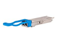 HPE Aruba - Module émetteur-récepteur QSFP28 - 100GbE - 100GBase-ER4Lite - mode unique LC - jusqu'à 40 km - pour HPE Aruba 8325, 8400 8-slot; CX 10000, 8360 JL743A