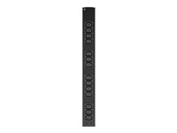 PDU en rack de base APC - Unité de distribution secteur (rack-montable) - CA 100-240 V - entrée : IEC 60320 C20 - connecteurs de sortie : 14 (power IEC 60320 C13) - pour P/N: AR3106SP, SMX1000C, SMX1500RM2UC, SMX1500RM2UCNC, SMX750C, SMX750CNC, SRT5KRMXLW-TW AP6003A