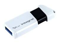 Integral Turbo - Clé USB - 128 Go - USB 3.0 - blanc INFD128GBTURBWH3.0