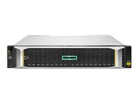 HPE Modular Smart Array 2060 10GbE iSCSI SFF Storage - Réseau de disques à semi-conducteurs - 46 To - 24 Baies (SAS-3) - SSD 3.84 To x 12 - iSCSI (10 GbE), iSCSI (25 GbE) (externe) - rack-montable - 2U S2E42B