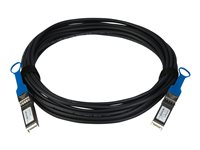 StarTech.com Câble SFP+ à connexion directe de 7 m - Conforme à MSA - Cordon SFP+ 10G - Câble Twinax actif - Câble DAC - Câble d'attache directe 10GBase - SFP+ verrouillé pour SFP+ verrouillé - 7 m - twinaxial - SFF-8431/SFF-8432 - actif - noir - pour P/N: PEX10GSFP SFP10GAC7M